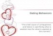 Dating Behaviors