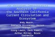 An Adjoint Sensitivity Analysis of  the Southern California Current Circulation and Ecosystem