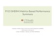 FY13 SHERM Metrics-Based Performance Summary