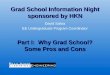 Grad School Information Night sponsored by HKN