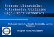 Extreme Ultraviolet Polarimetry Utilizing High-Order Harmonics