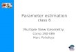 Parameter estimation class 6