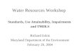 Water Resources Workshop