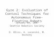 Gyre 2: Evaluation of Control Techniques for Autonomous Free-Floating Robots