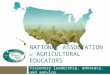 National association  of  agricultural educators
