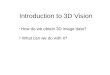 Introduction to 3D Vision