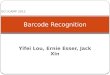 Barcode Recognition