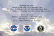 Update on the  NASA/NOAA/DOE Collaboration on the Utilization of ROA/UAV/UAS for
