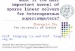 What is the most important kernel of sparse linear solvers for heterogeneous supercomputers?