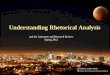 Understanding Rhetorical Analysis