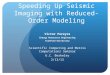 Speeding Up Seismic Imaging with Reduced-Order Modeling