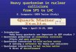 Heavy quarkonium in nuclear collisions from SPS to LHC