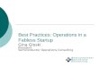Best Practices: Operations in a Fabless Startup