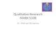Qualitative Research MARK 5338