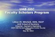 UAB GEC Faculty Scholars Program