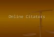 Online Citators