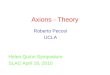 Axions - Theory
