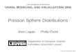 Poisson Sphere Distributions