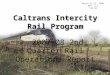Caltrans Intercity Rail Program  2007-08 2nd Quarter Rail Operations Report