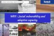 WP5 : Social vulnerability and adaptive capacity