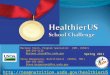 HealthierUS  School Challenge