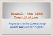Brazil: the 1988 Constitution