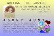 WRITING   TO   ADVISE