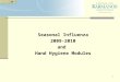 Seasonal Influenza 2009-2010 and  Hand Hygiene Modules