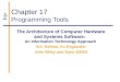 Chapter 17 Programming Tools