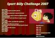 Sport Billy Challenge 2007