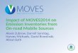Impact of MOVES2014 on Emission Inventories from  On-road Mobile Sources