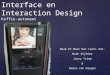 Interface  en  Interaction  Design Koffie-automaat