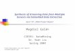 Magdiel Gal á n CSE591: DataMining Dr. Huan Liu Spring 2004
