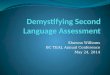 Demystifying Second Language Assessment
