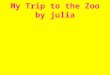 My Trip to the Zoo by julia