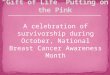 “Gift of Life” Putting on the Pink