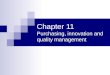 Chapter 11 Purchasing, innovation and quality management