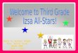 Welcome to Third Grade Izsa All-Stars!