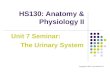 HS130: Anatomy & Physiology II