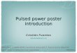 Pulsed power poster introduction