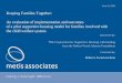 Keeping Families Together:  An evaluation of implementation and outcomes