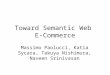 Toward Semantic Web  E-Commerce
