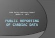Public reporting Of Cardiac Data