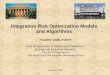 Integration Risk Optimization Models and Algorithms