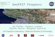 GeoFEST Progress