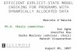 EFFICIENT EXPLICIT-STATE MODEL CHECKING FOR PROGRAMS WITH DYNAMICALLY ALLOCATED DATA