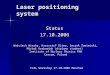 Laser  positioning  system