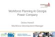 Workforce Planning At Georgia Power Company
