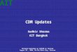 CDM Updates