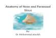 Anatomy of Nose and Paranasal Sinus